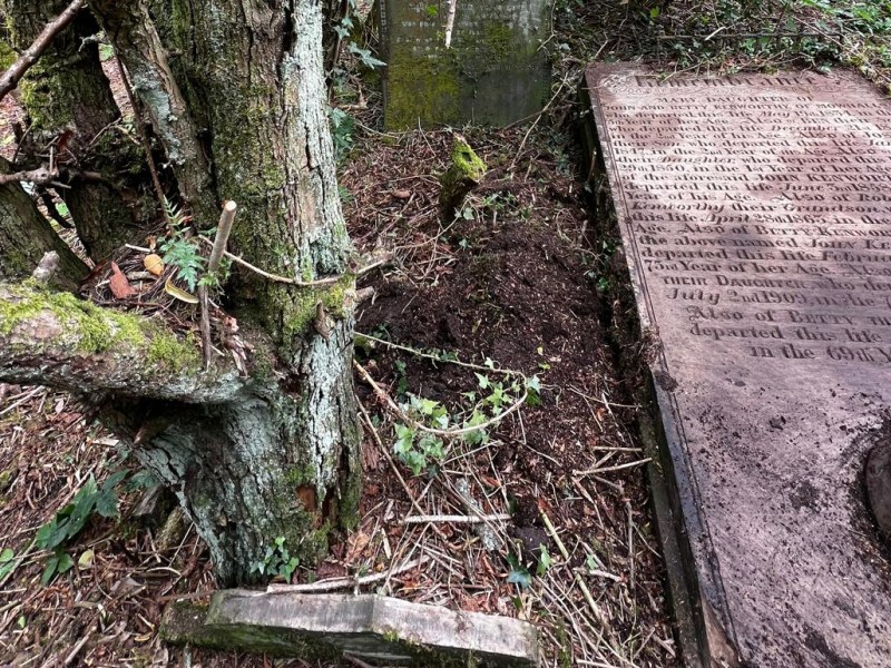 Back at the Lower Churchyard